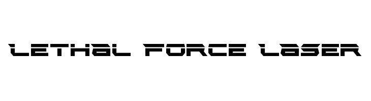 Lethal Force Laser Caratteri