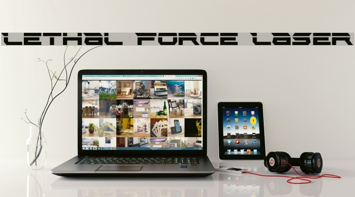 Lethal Force Laser Caratteri examples
