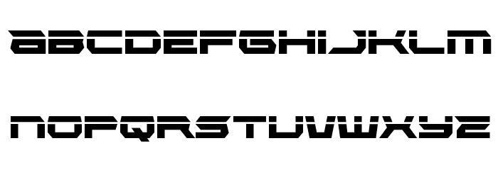 Lethal Force Laser Caratteri MINUSCOLO