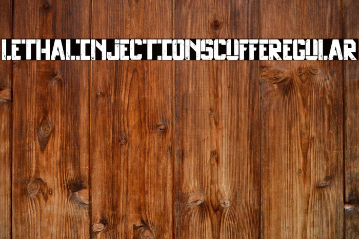 Lethal Injection Scuffe Regular Example 1