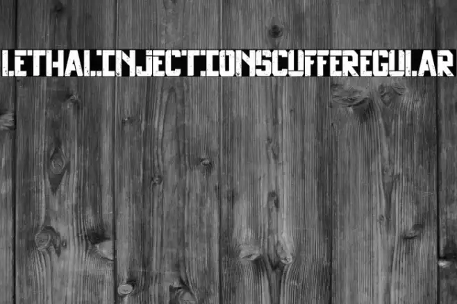 Lethal Injection Scuffe Regular Example 1