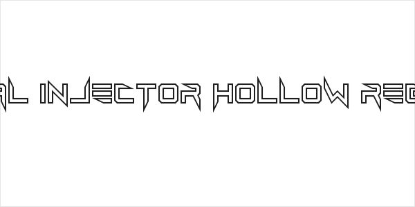 Lethal Injector Hollow Regular Logo