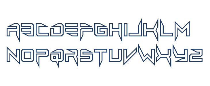 Lethal Injector Hollow Regular Lowercase