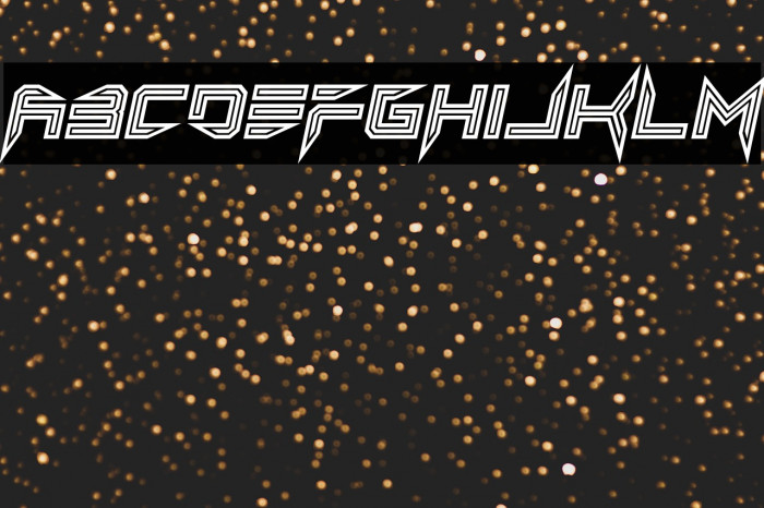 Lethal Injector Inline Italic Example 3