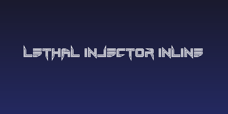 Lethal Injector Inline Social Header