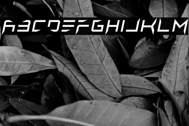 Lethal Injector Regular Italic Font examples