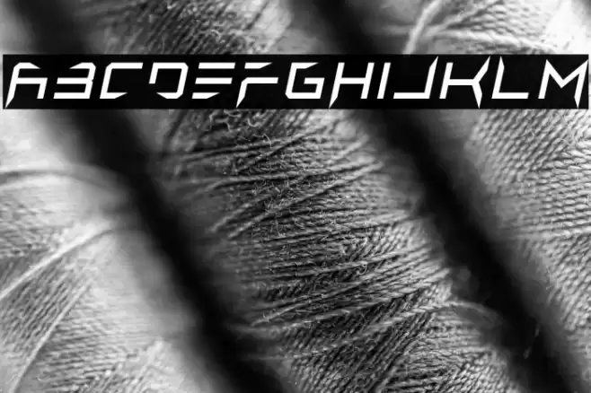 Lethal Injector Regular Italic Font examples