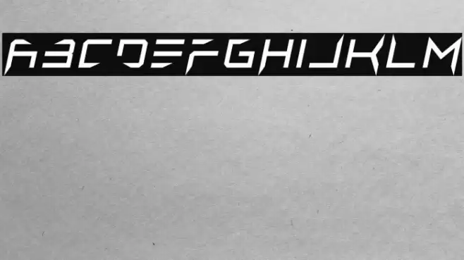 Lethal Injector Regular Italic Font examples