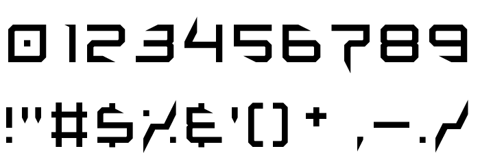 Lethal Injector Regular Font OTHER CHARS