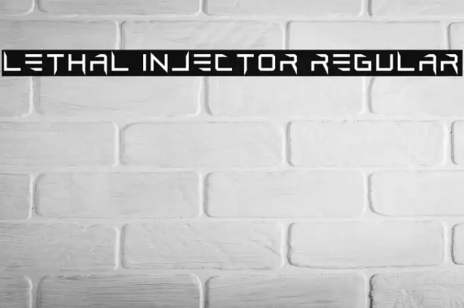 Lethal Injector Regular Example 3