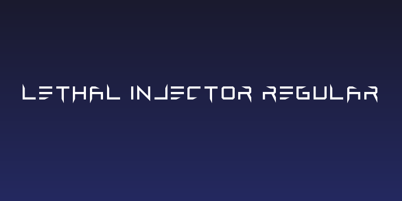 Lethal Injector Regular Social Header