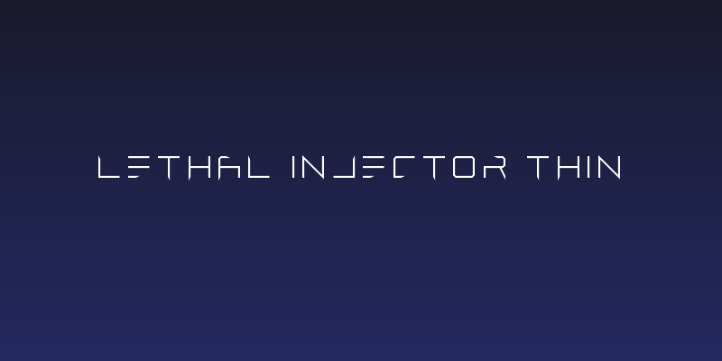 Lethal Injector Thin Social Header