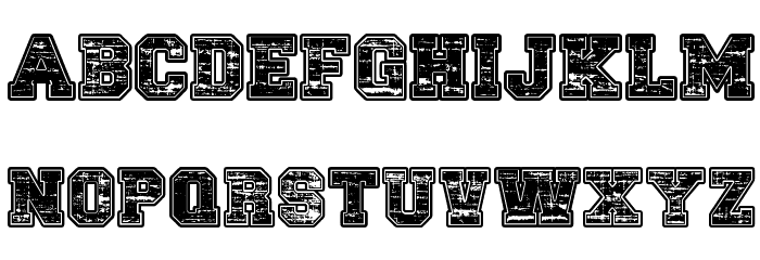 Lethal League Font LOWERCASE