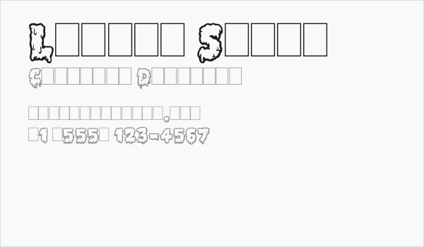 Lethal Slime Business Card