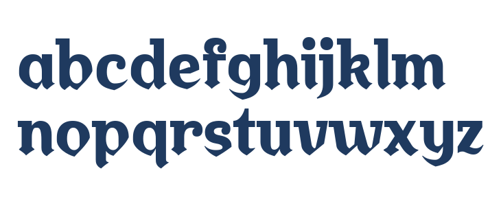 Lethalik Demo Regular Lowercase