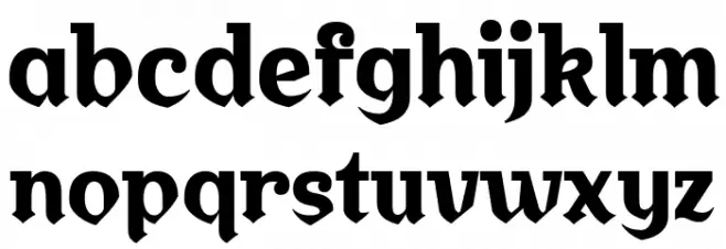 Lethalik Demo Regular Font LOWERCASE