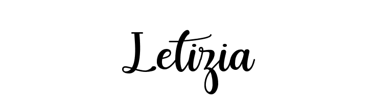 Letizia  नि: शुल्क फ़ॉन्ट्स डाउनलोड