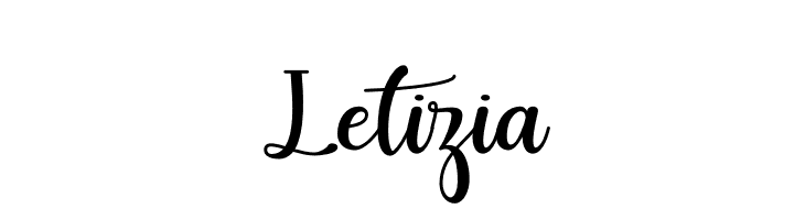 Letizia  Free Fonts Download