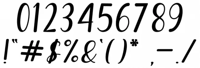 Letizia Font OTHER CHARS