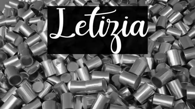 Letizia Font examples