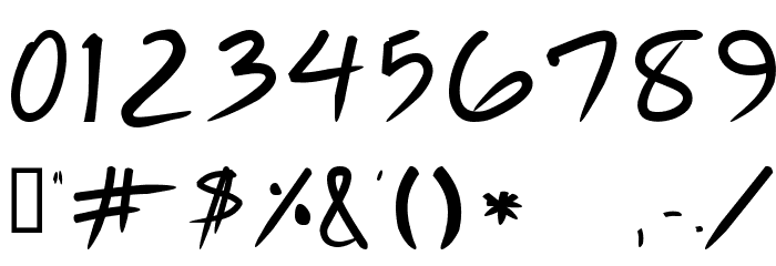 Letmr Font OTHER CHARS