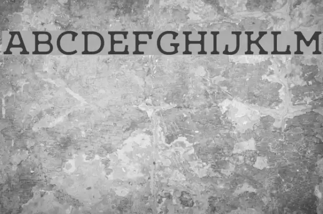 LetoOneDefect Font examples