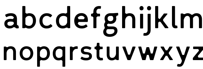 LetoTextSansDefect Font LOWERCASE
