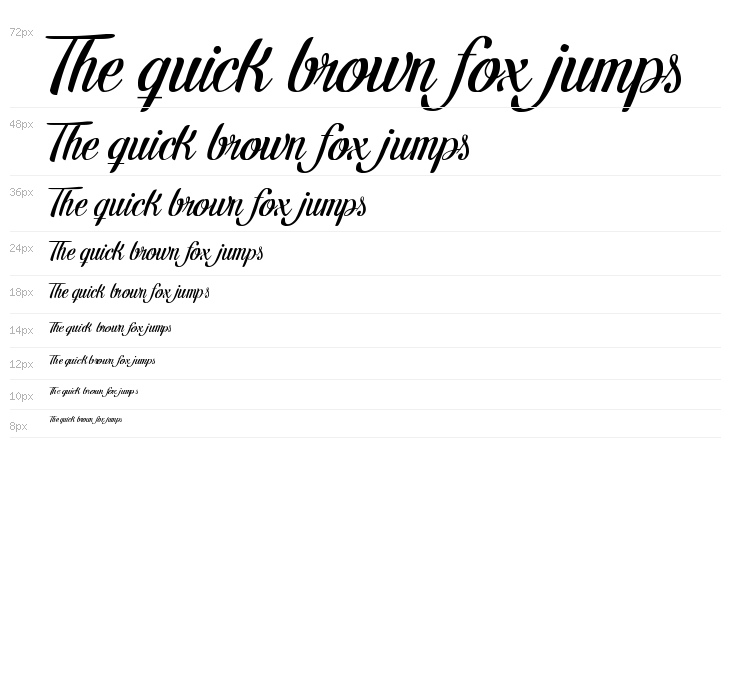 Letra Hipster - Personal Use Waterfall