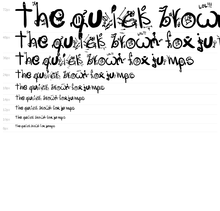 LetrasLocas Waterfall