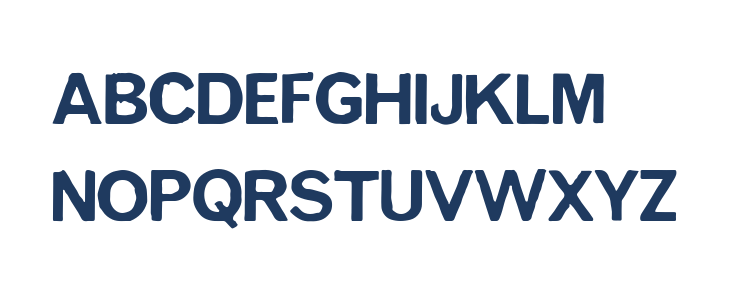 Letrashatt Regular Uppercase