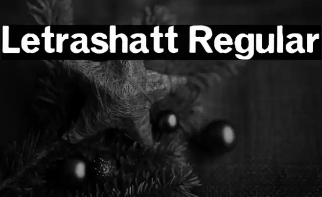 Letrashatt Regular Font examples