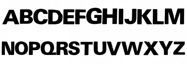 Letrashit Regular Font LOWERCASE