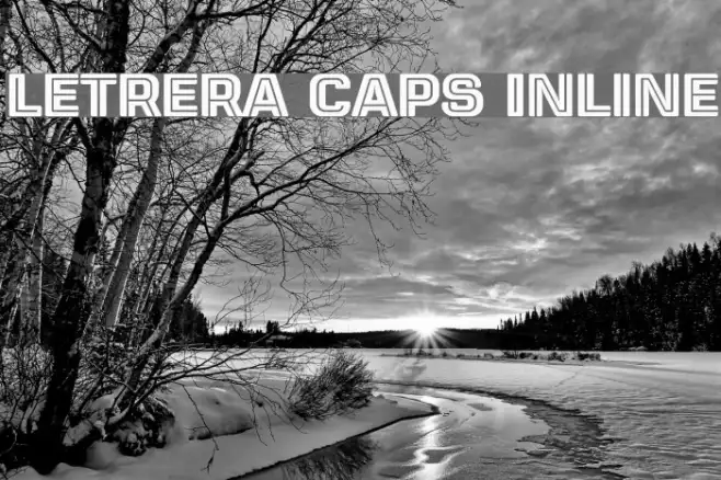 Letrera Caps Inline Example 2