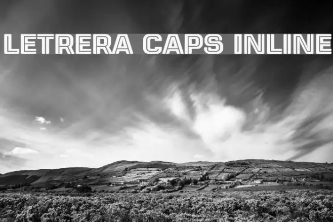 Letrera Caps Inline Example 3