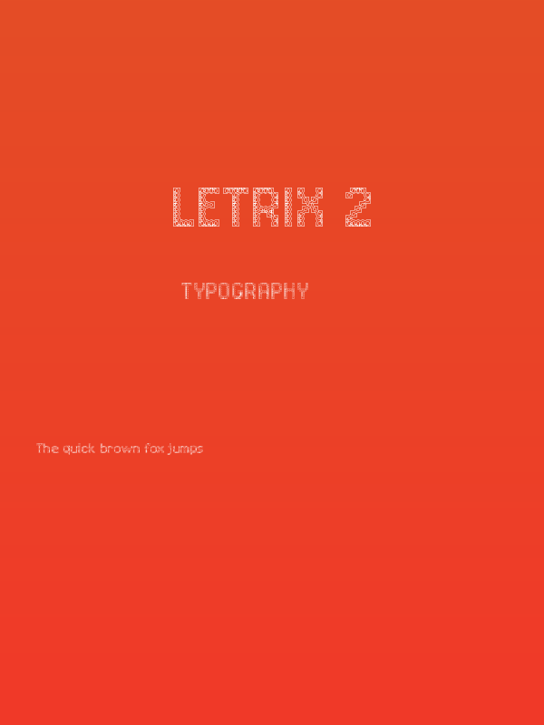 Letrix 2 Poster