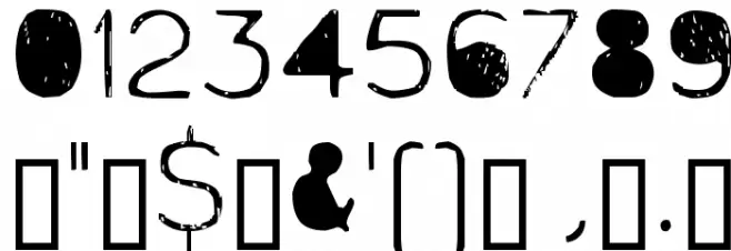 Letrograda Font OTHER CHARS