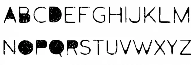 Letrograda Шрифта ВЕРХНИЙ