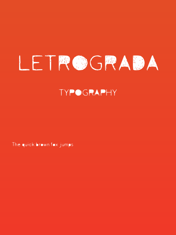 Letrograda Poster