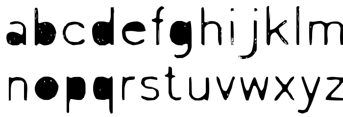 Letrograda Font LOWERCASE