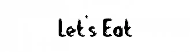Let's Eat  Frei Schriftart Herunterladen