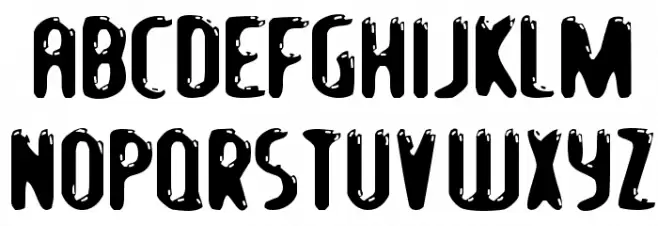 Let's Eat Schriftart Groß