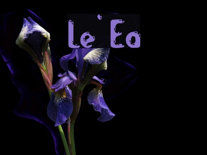 Let's Eat Font examples