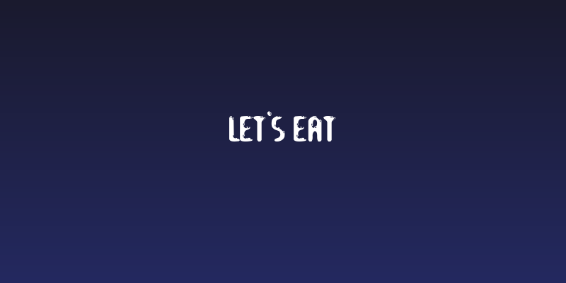 Let's Eat Social Header