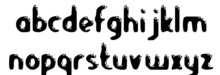 Let's Eat Font LOWERCASE