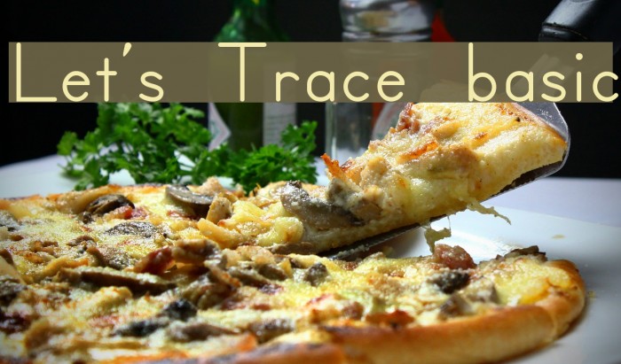 Let's Trace basic لخطوط تنزيل examples