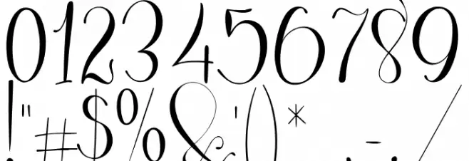 Lets get crazy Font OTHER CHARS