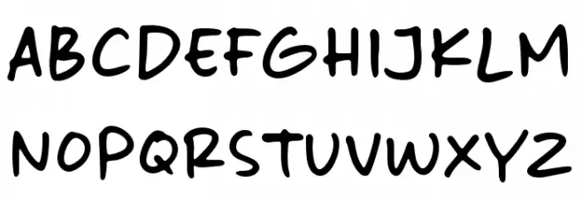 Let's go Holiyay Schriftart Groß