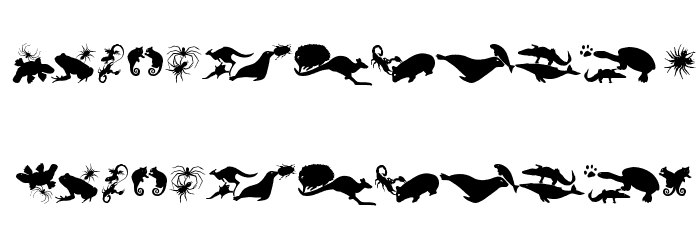 LetsDance Font LOWERCASE