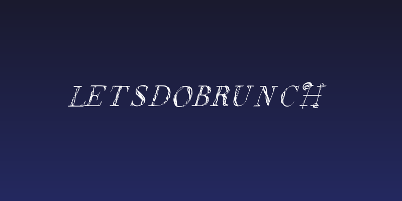 LetsDoBrunch Social Header