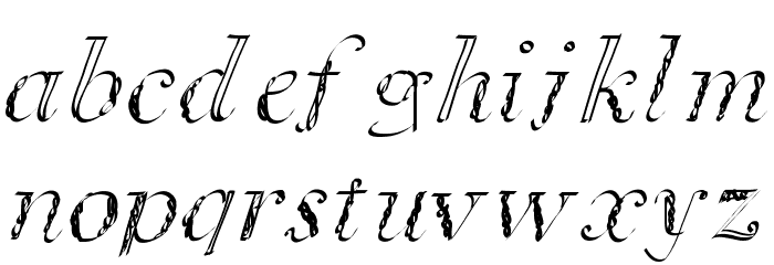 LetsDoBrunch Font LOWERCASE